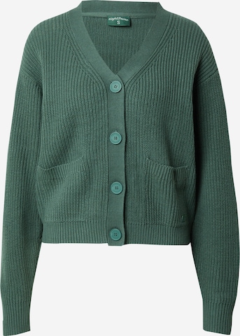 Eight2Nine Knit Cardigan 'DOB' in Green: front