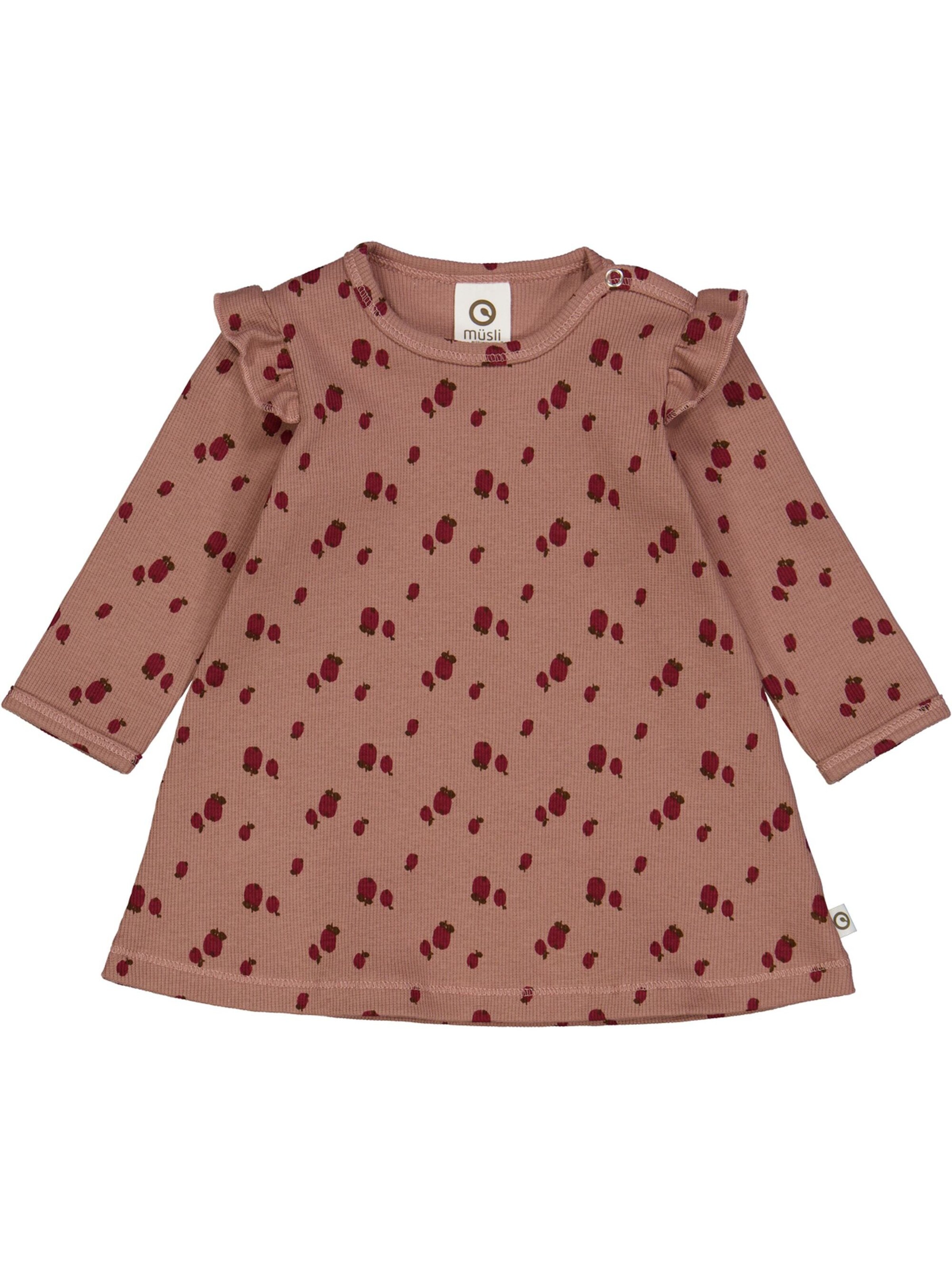 Müsli by GREEN COTTON Kleid in Pink: Vorderseite