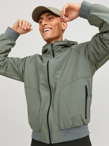 Giacca di mezza stagione 'Track' di JACK & JONES in verde