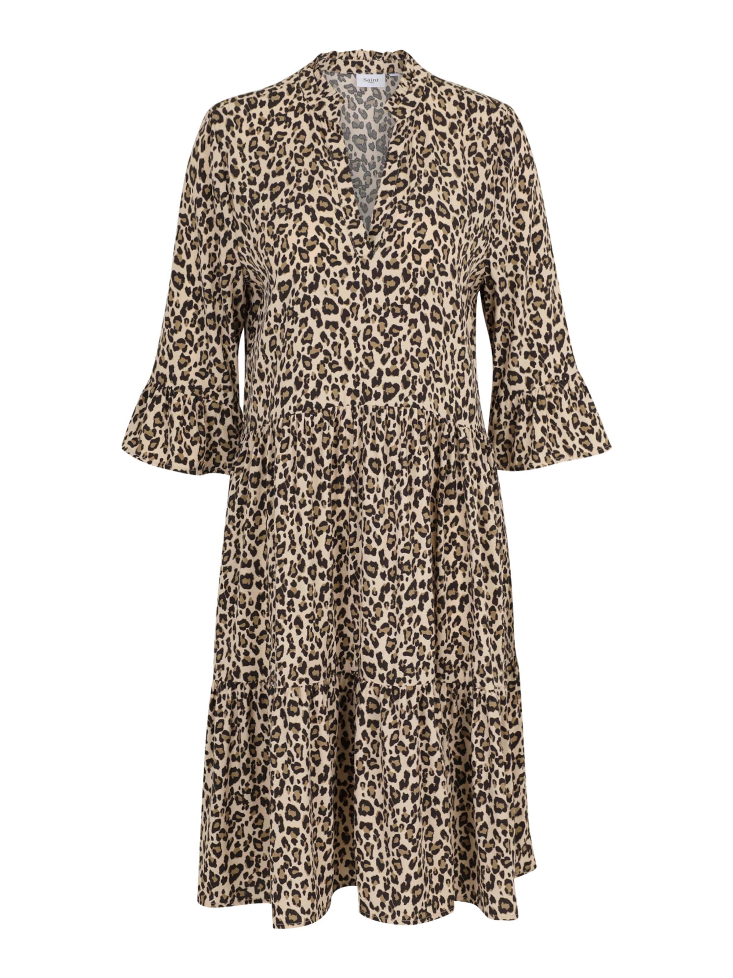 SAINT TROPEZ Dress 'Eda' in Beige: front