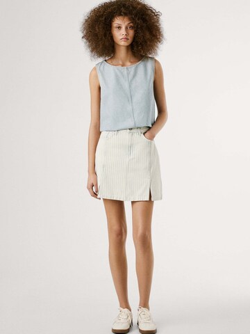 Gonna 'Menta' di Pepe Jeans in blu