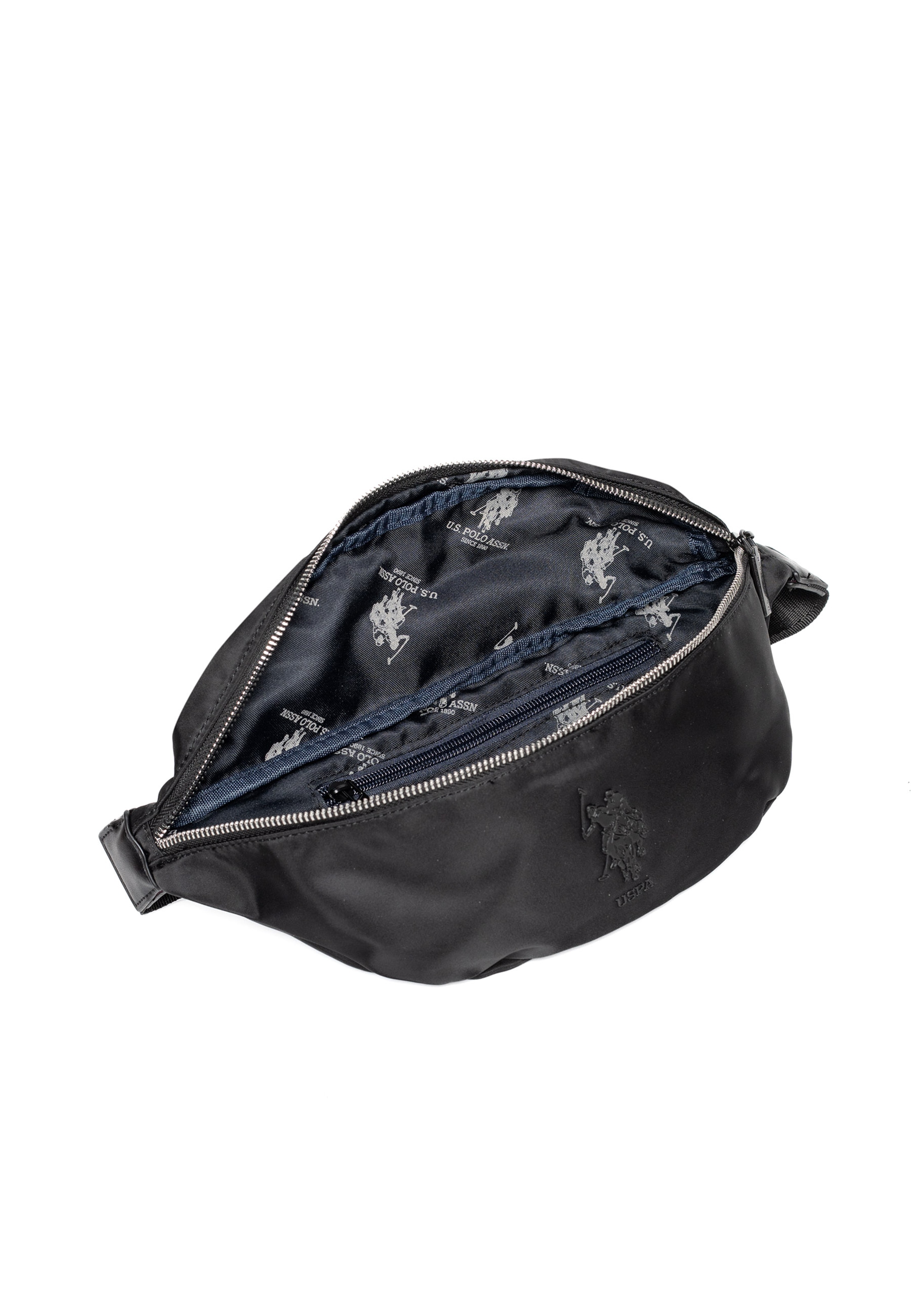 U.S. POLO ASSN. Clutch in Schwarz