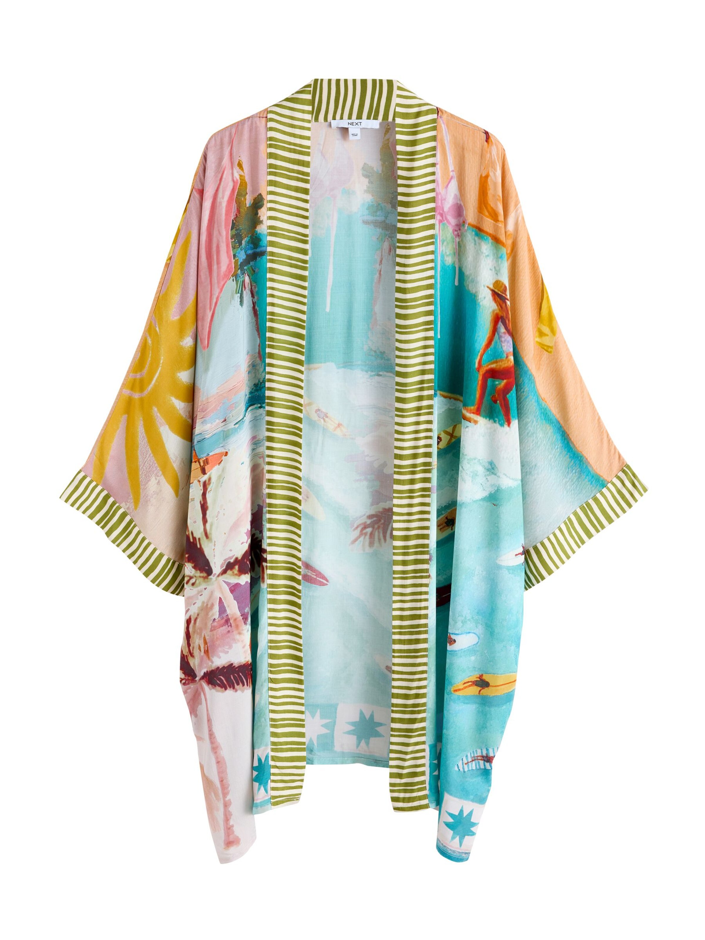 Kimono di Next in colori misti: frontale