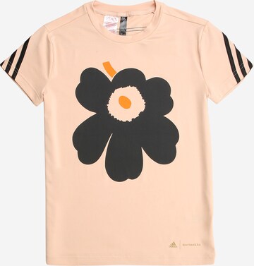 T-Shirt fonctionnel ADIDAS PERFORMANCE en rose : devant