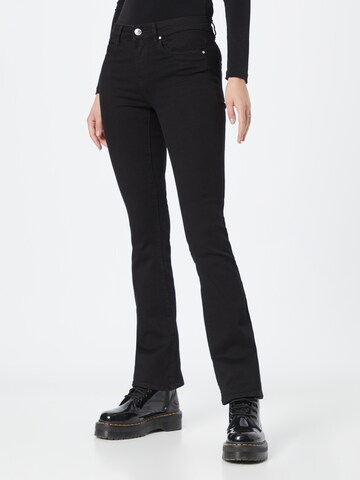 ONLY Flared Jeans 'HUSH' in Black: front