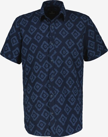 LERROS Regular fit Button Up Shirt in Blue: front