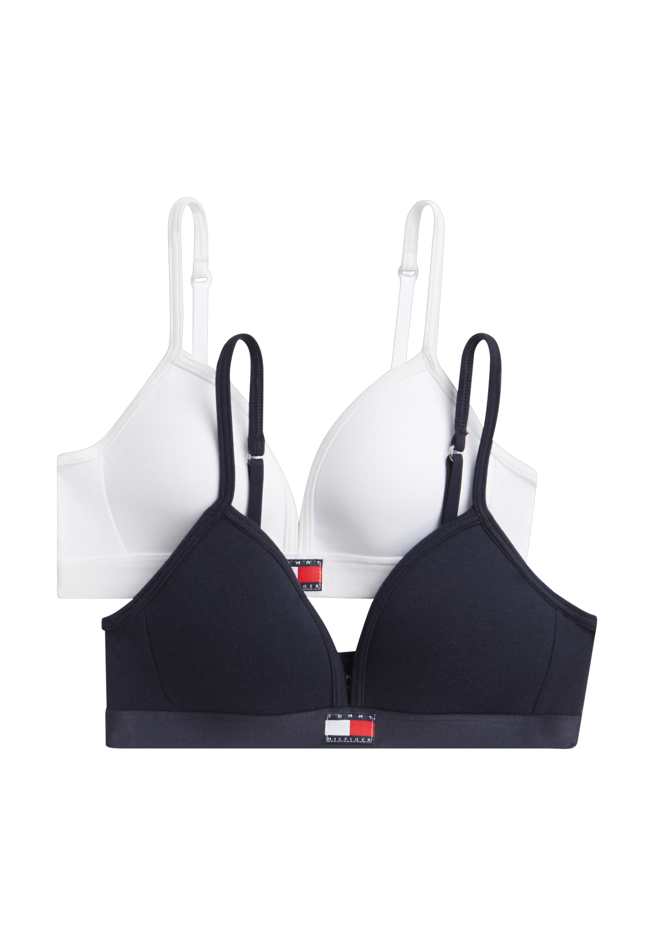 Triunghi Sutien de la Tommy Hilfiger Underwear pe albastru: față