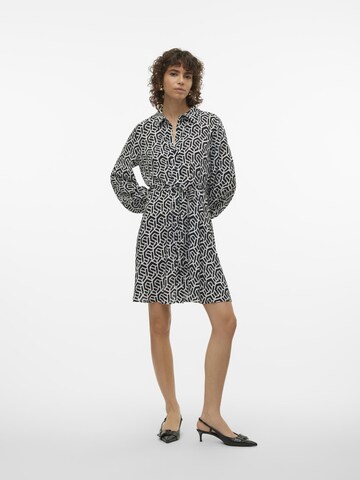 VERO MODA Blousejurk 'SOFIE' in Zwart
