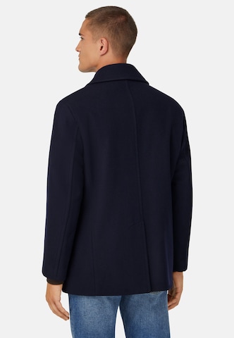 Boggi Milano Between-seasons coat in Blue