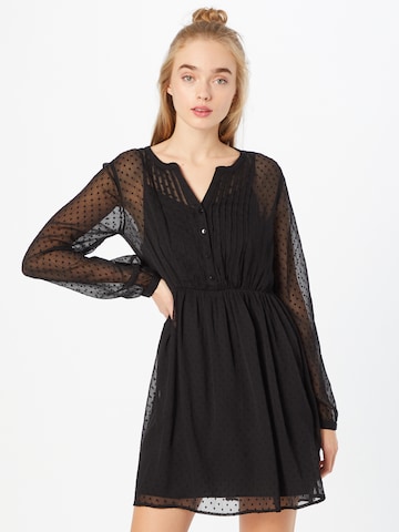 Robe 'Danika' ABOUT YOU en noir : devant