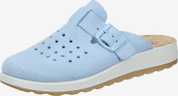 FLY FLOT Clogs in Blau: Vorderseite