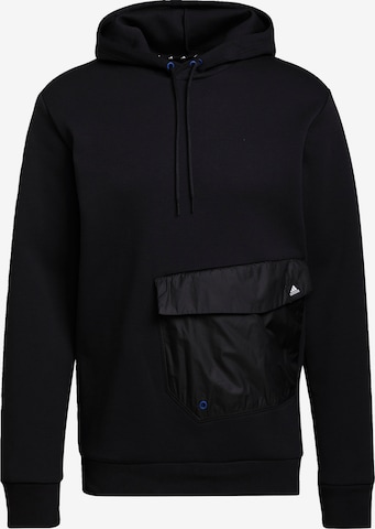 ADIDAS SPORTSWEAR Athletic Sweatshirt in Black: front