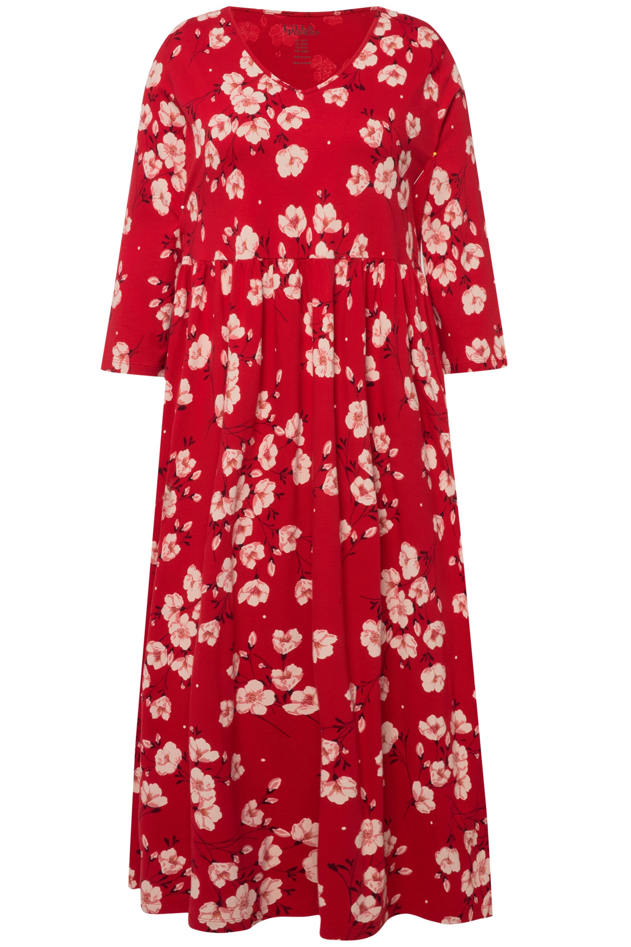 Ulla Popken Kleid in Rot: Vorderseite