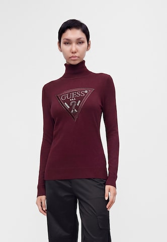 GUESS - Jersey 'HALLIE' en rojo: frente