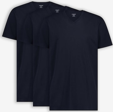 T-Shirt 'Davis' lebasq en bleu : devant