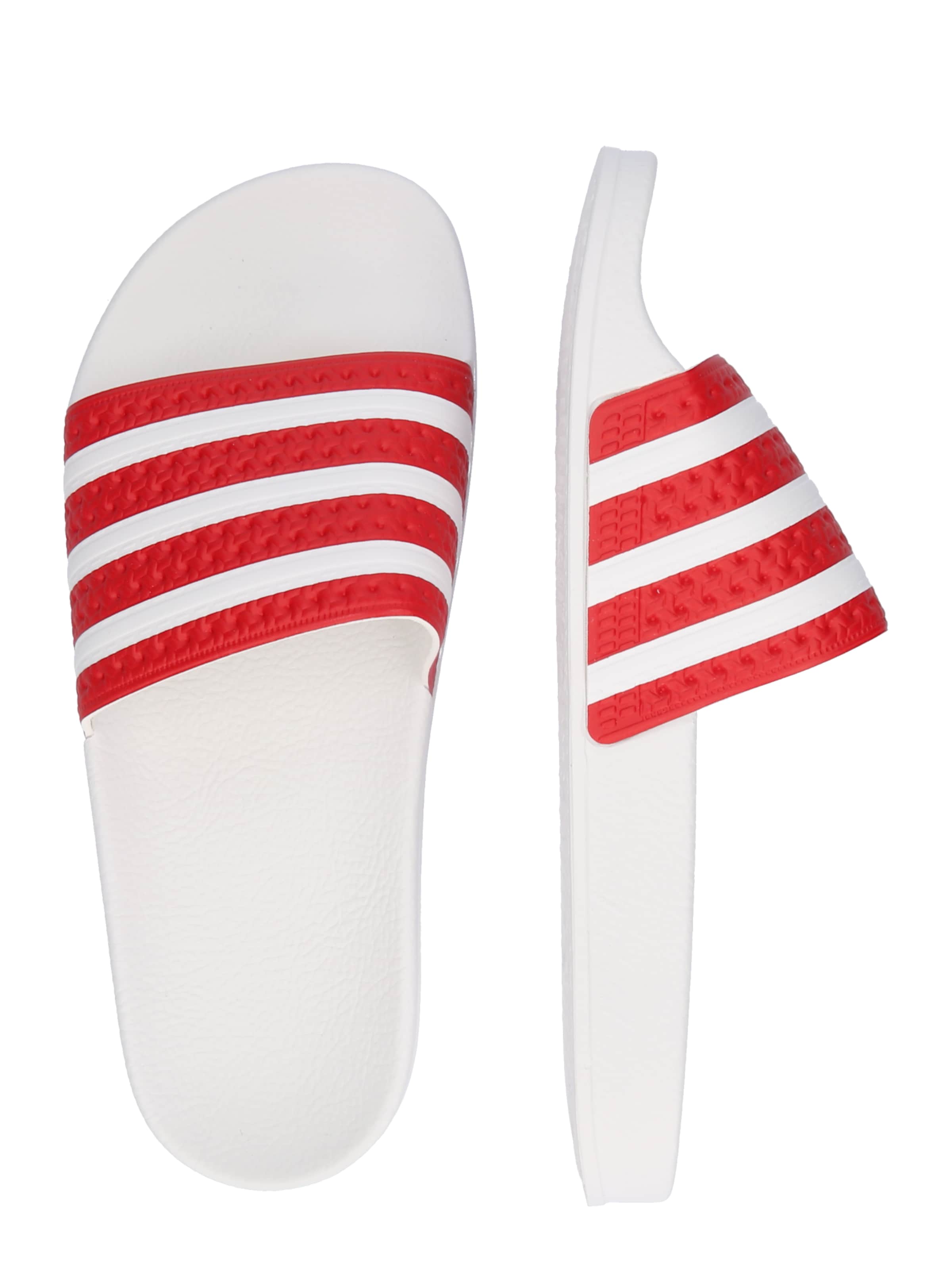 ADIDAS ORIGINALS Pantofle 'Adilette' – červená