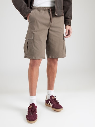 JACK & JONES - Loosefit Pantalón cargo 'JPSTCOLE DYLAN' en marrón: frente