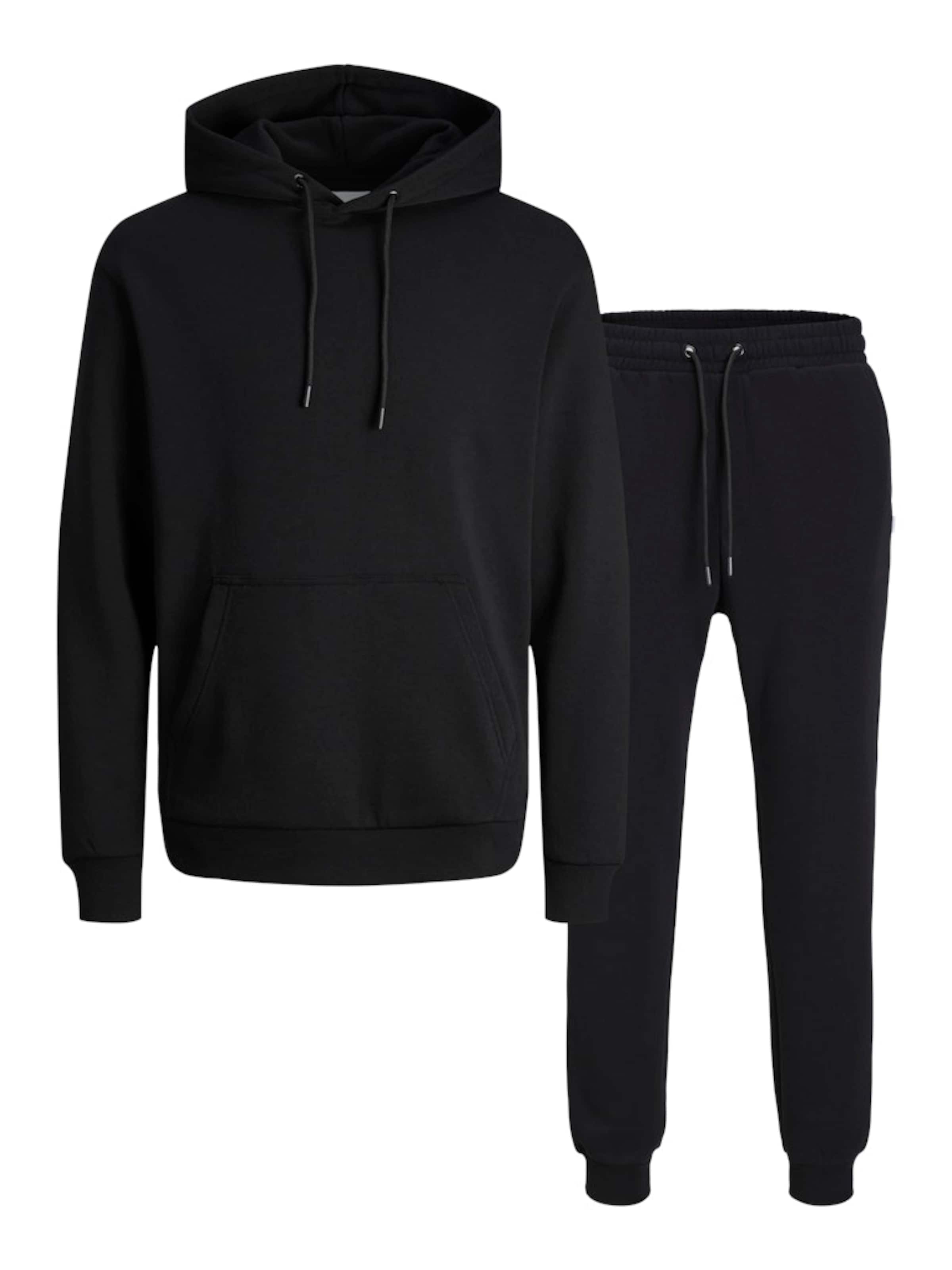JACK & JONES - Ropa para correr 'JJEBRADLEY' en negro: frente