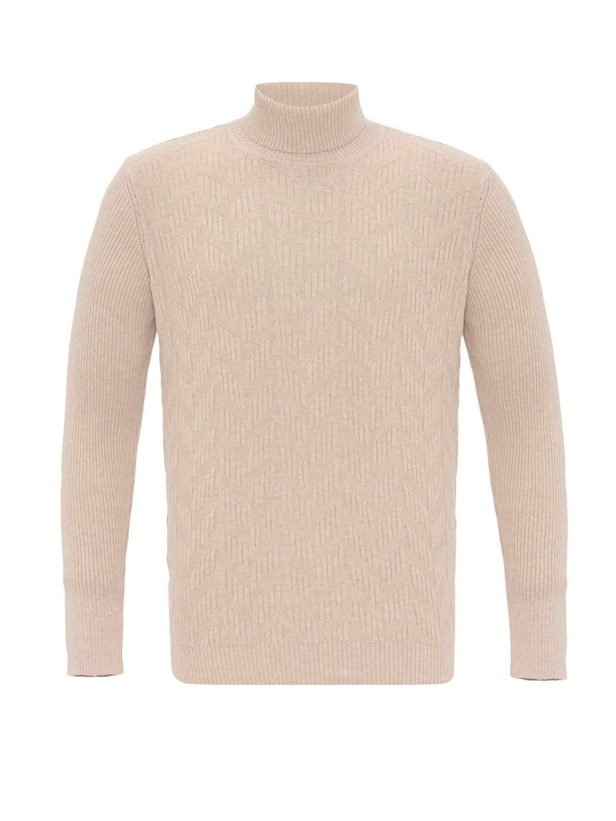 Jacey Quinn Sweater in Beige: front