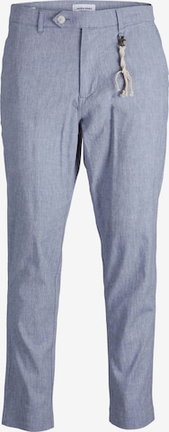 JACK & JONES Normální Chino kalhoty – modrá: přední strana