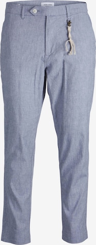 JACK & JONES - regular Pantalón chino en azul: frente