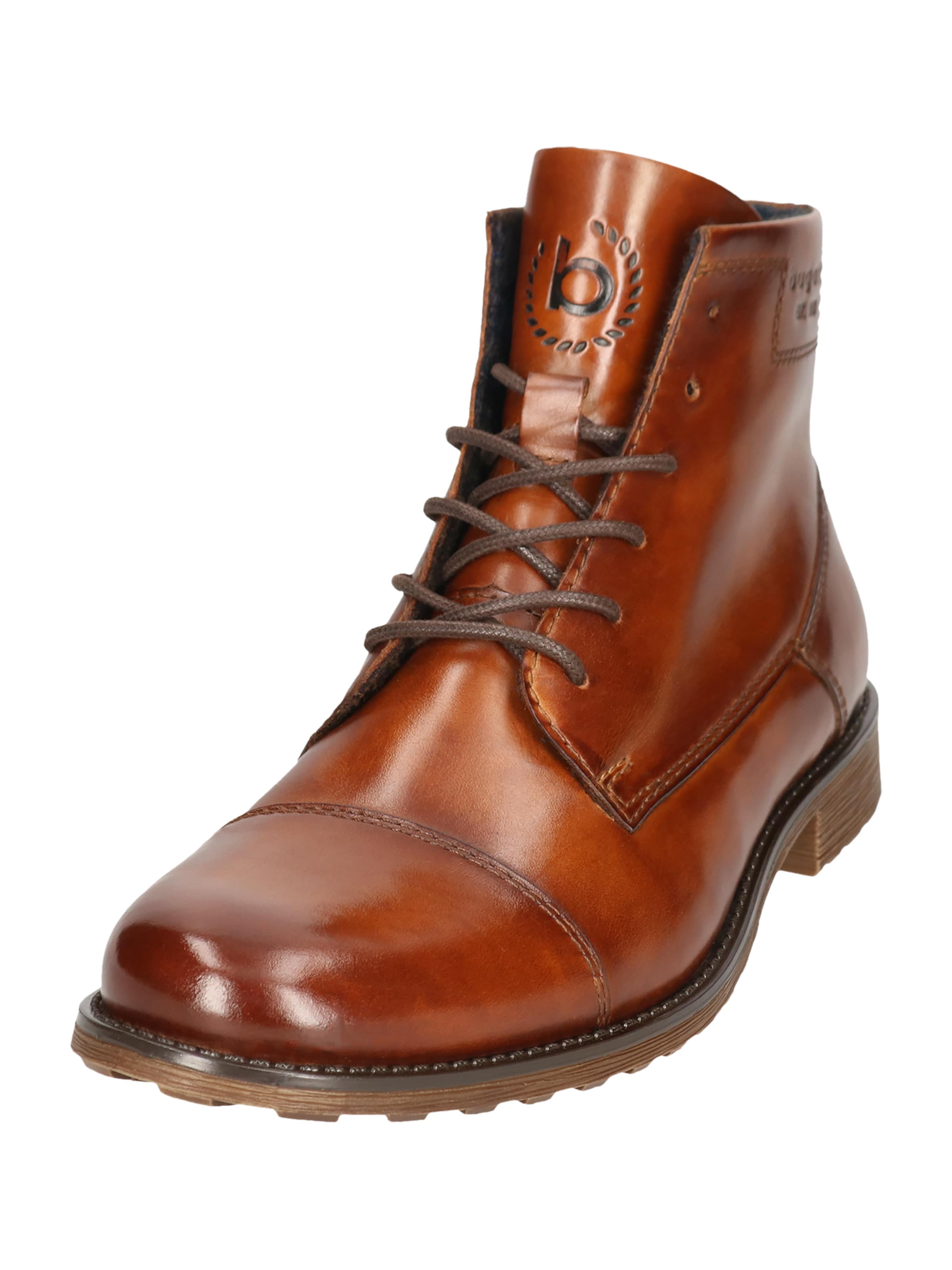 bugatti Fűzős csizma - barna: elől