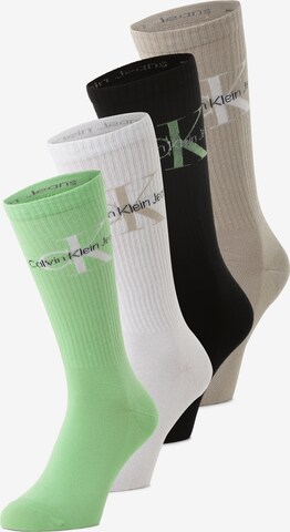 Calvin Klein Socks in Grey: front