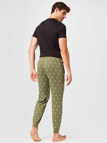 Polo Ralph Lauren Spodnji del pižame | zelena barva