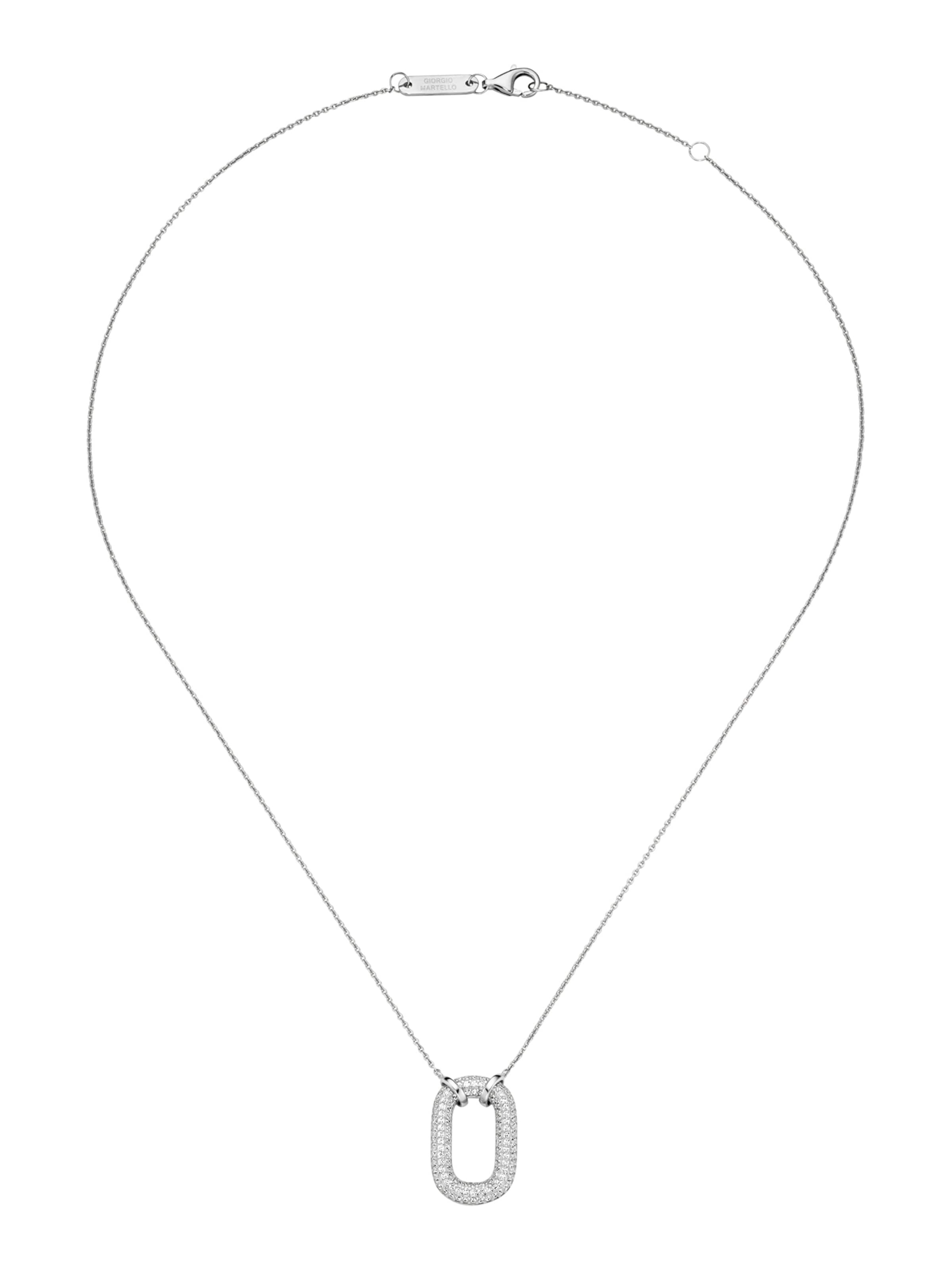 Giorgio Martello Milano Colar em prata, Vista do artigo