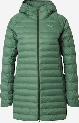 PUMA Athletic Jacket 'PackLite' in Green: front