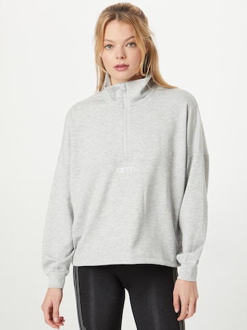 aim'n - Sweatshirt de desporto em cinzento: frente