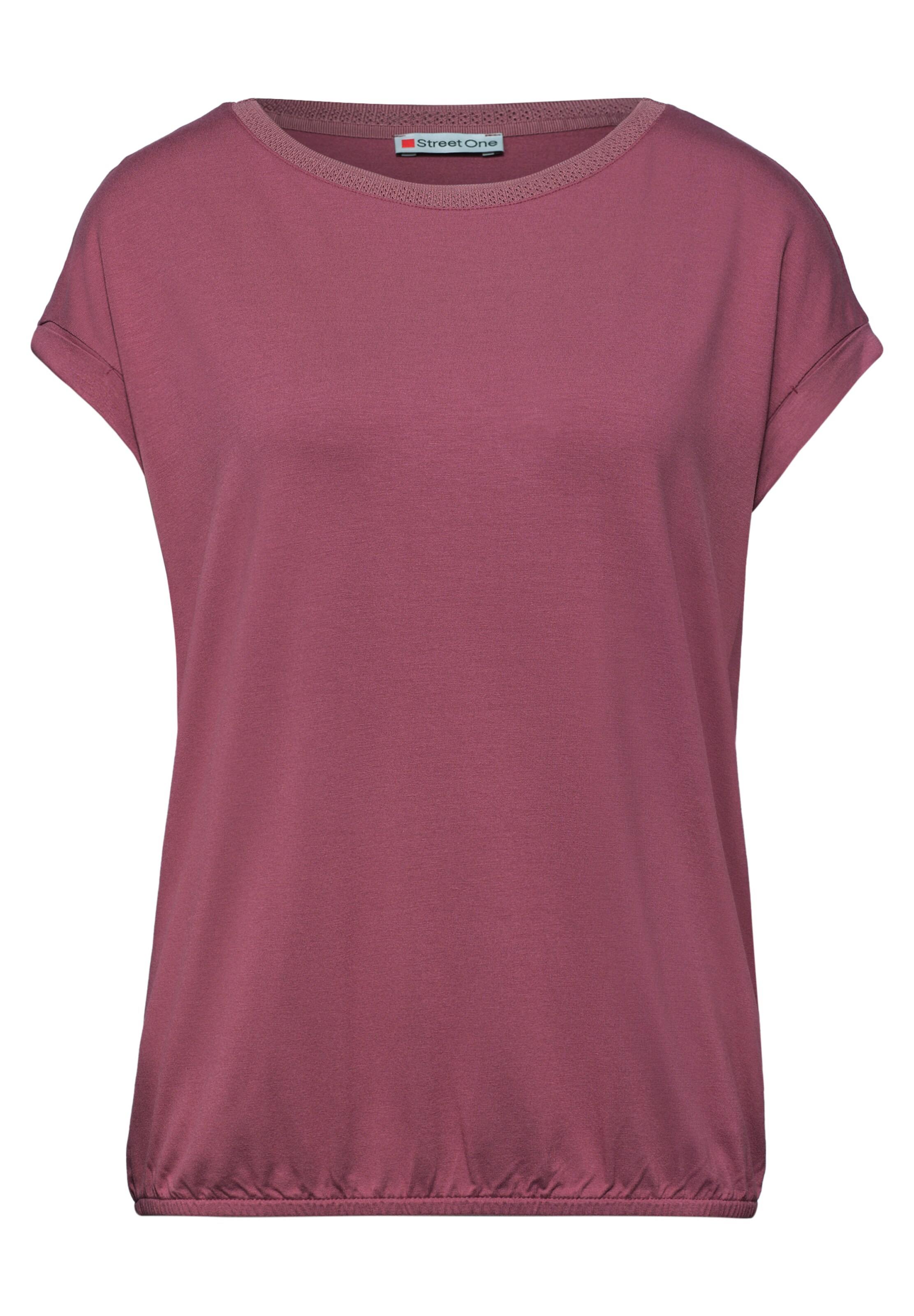 STREET ONE Shirt in Pink: front