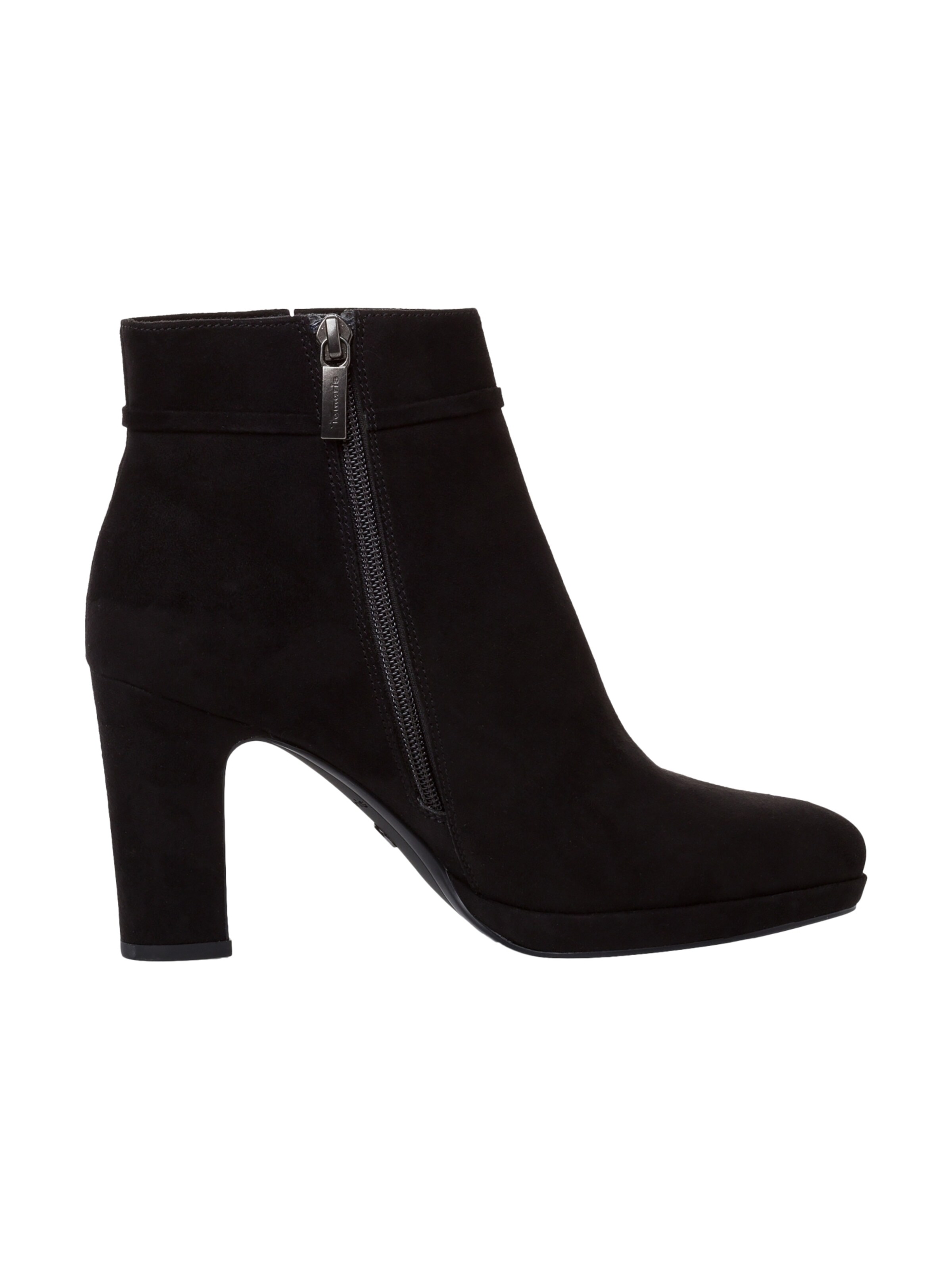 Tamaris - Botas de tobillo 'Stiefeletten mit Absatz' en negro