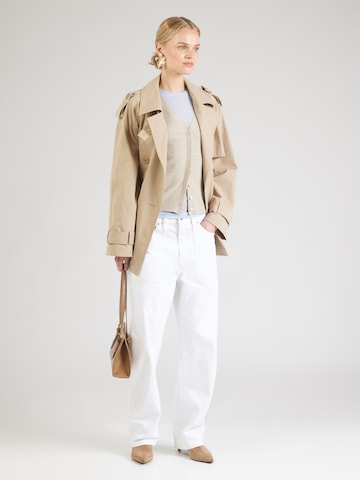 BOSS Strickjacke 'Friva' in Beige