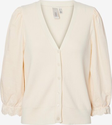 Y.A.S Cardigan i beige: forside