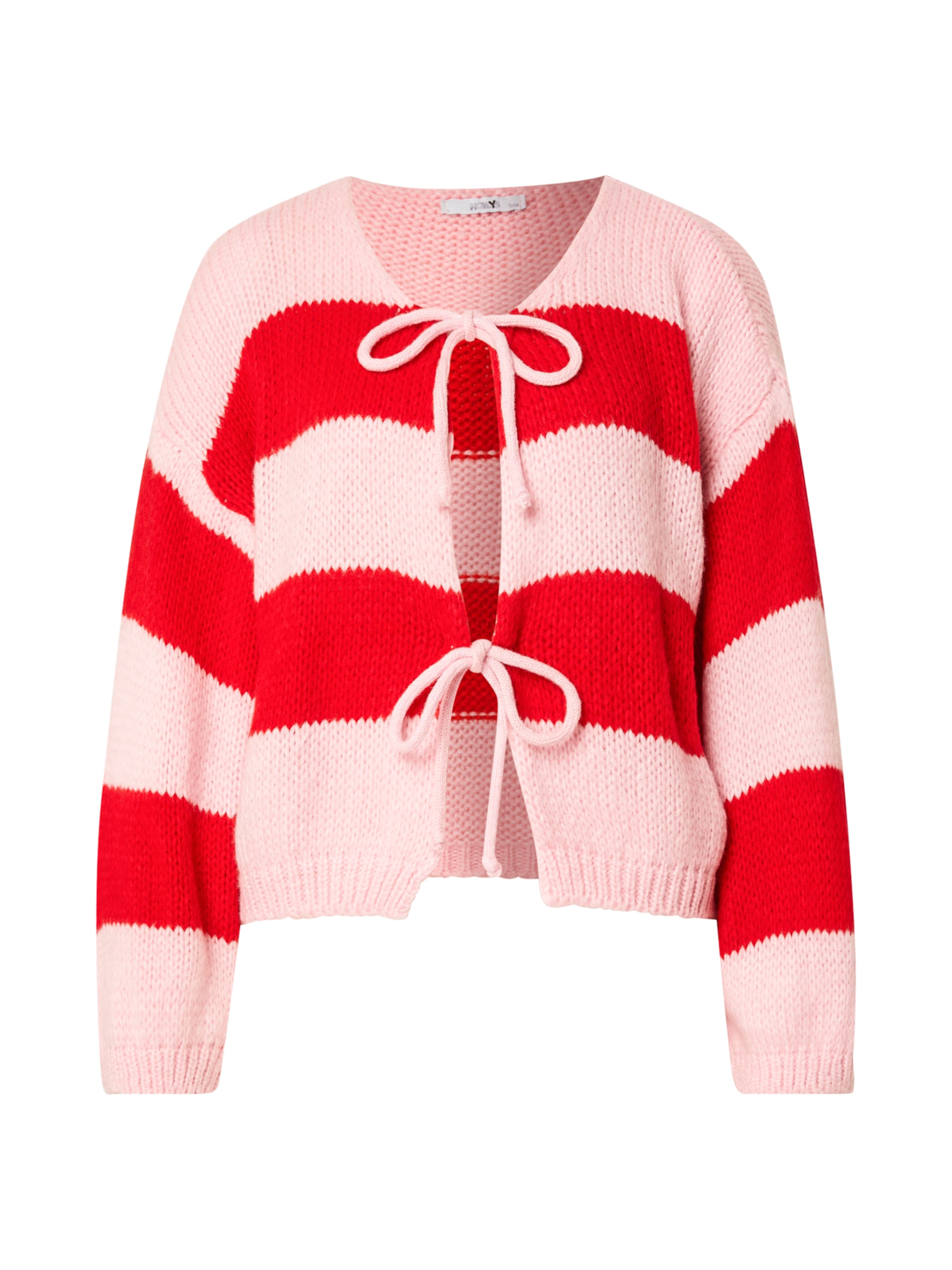 Hailys Knit cardigan in Red: front