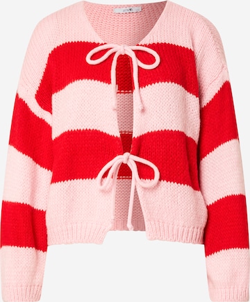 raudona Hailys Kardiganas: priekis