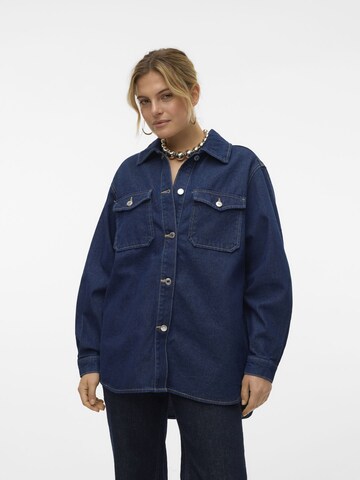VERO MODA Bluse 'Naya' i blå: forside