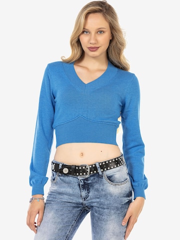 Pull-over CIPO & BAXX en bleu