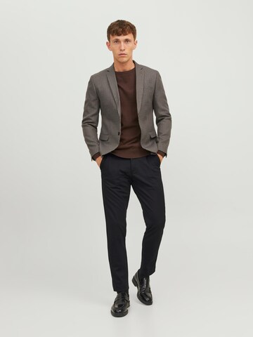 JACK & JONES Slimfit Spodnie 'Marco' w kolorze czarny