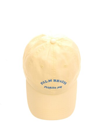 Pull&Bear Cap in Yellow