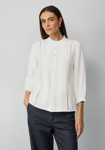 s.Oliver BLACK LABEL Blouse in Beige: front