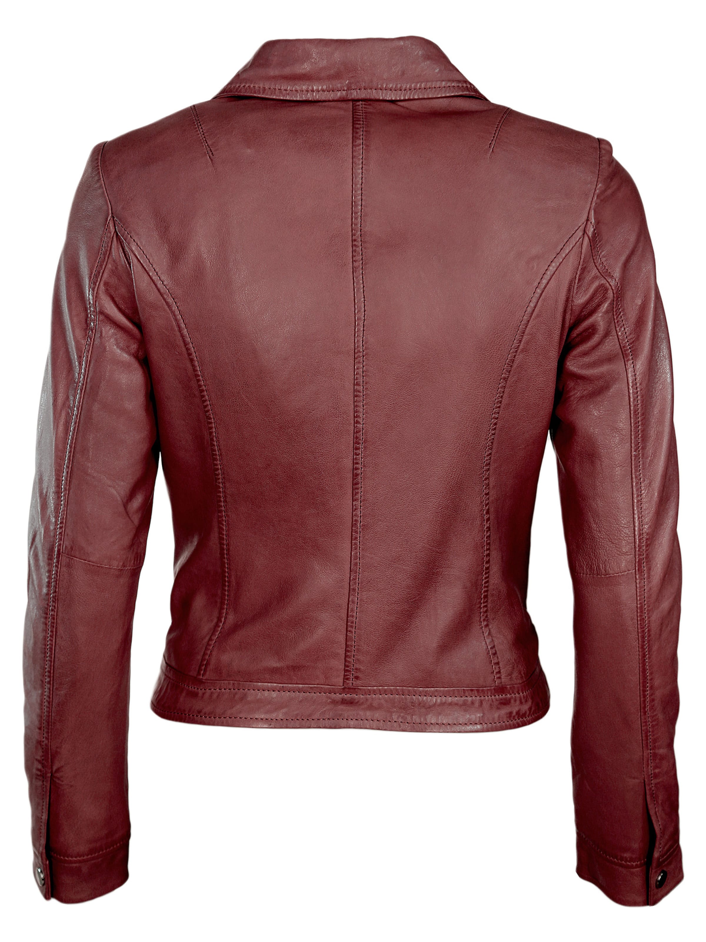 JCC Lederjacke in Rot