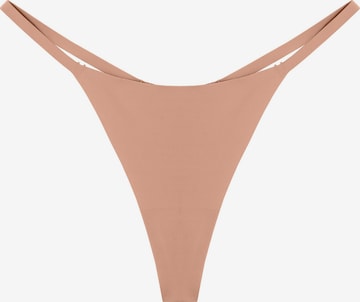 GOD SAVE QUEENS Stringi 'Second Skin G-String' w kolorze beżowy: przód