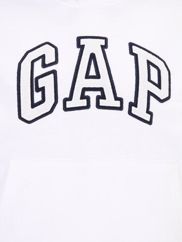 Bluză de molton de la Gap Petite pe alb