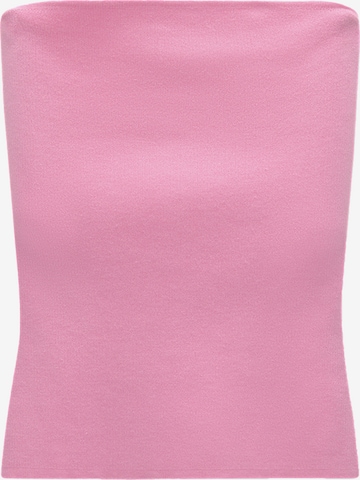 Pull&Bear Neuletoppi värissä vaaleanpunainen: edessä