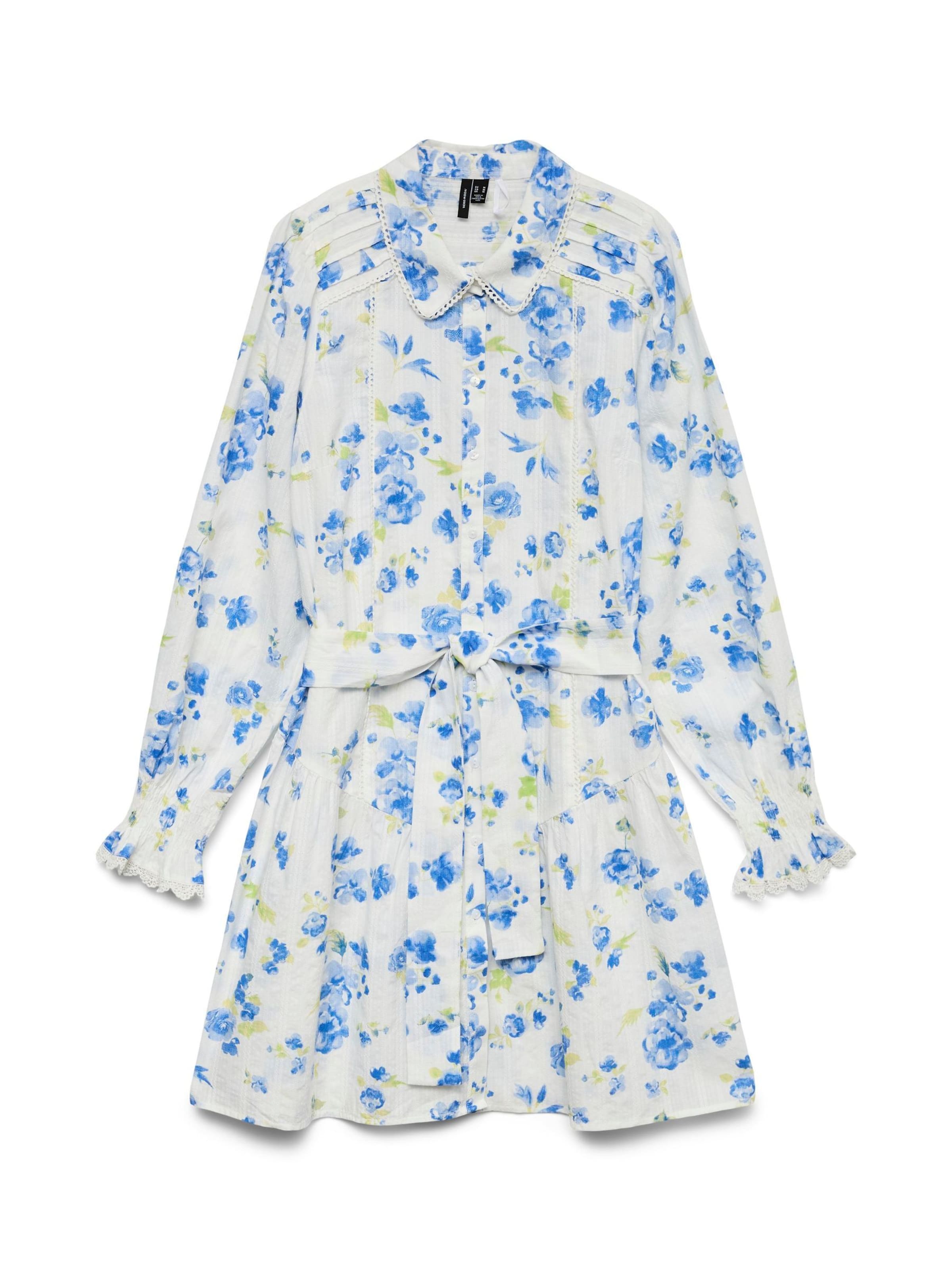 VERO MODA Blusekjole 'VMGry' i hvid: forside