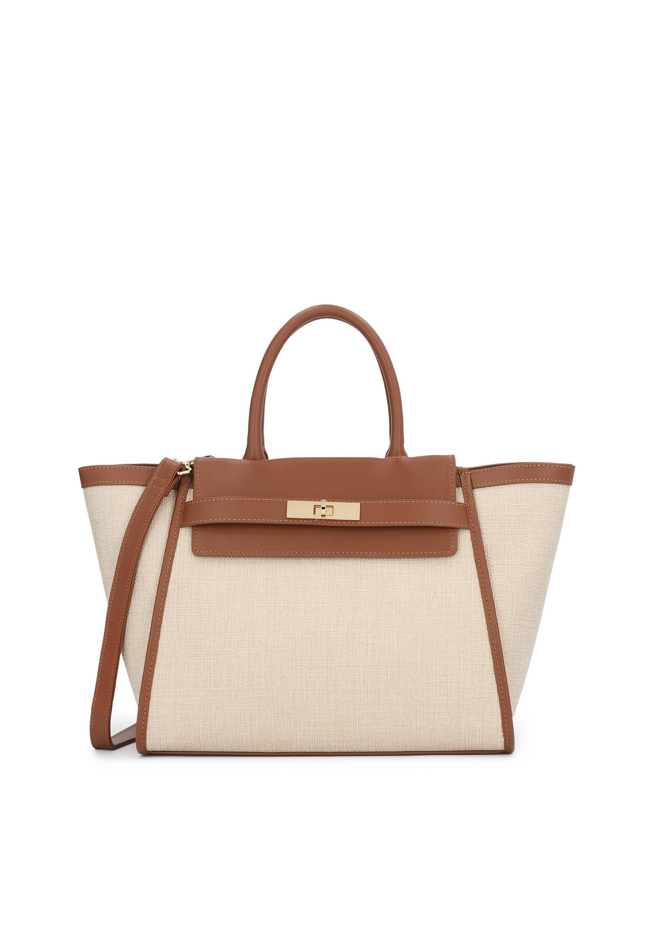 Kazar Kézitáska - bézs: elől