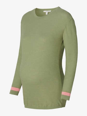 Esprit Maternity Sweater in Green: front