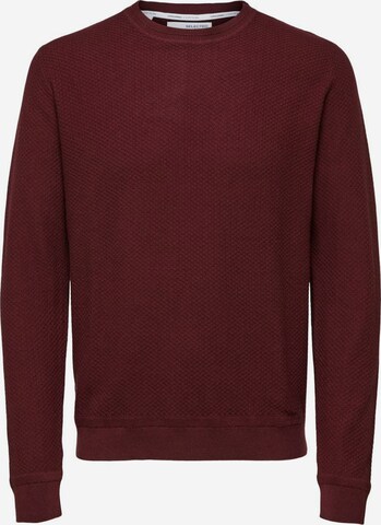 SELECTED HOMME Strickpullover in Rot: front